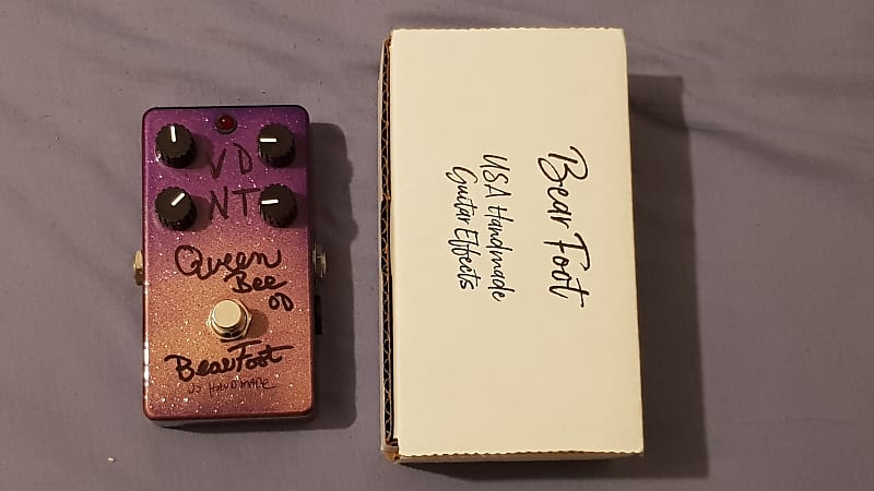 Bearfoot FX Queen Bee Overdrive - Mint In Box Low Serial #7