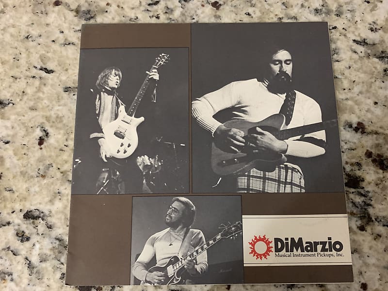 DiMarzio Catalog 1977 PAF Dual Sound Super Distortion Reverb