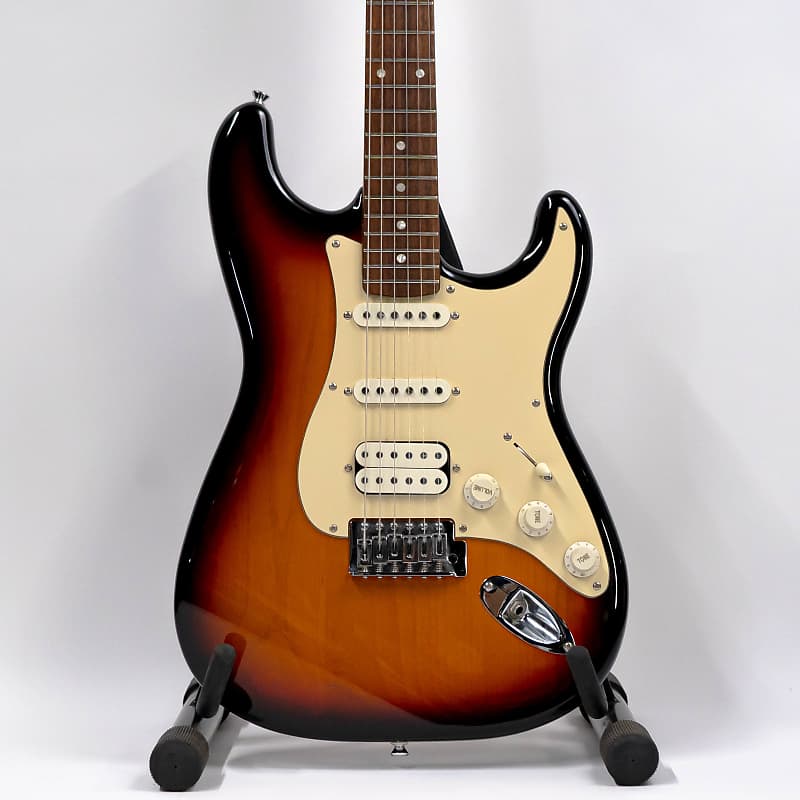 Fernandes LE-1Z Stratocaster Electric Guitar with Gigbag - Sunburst image 1