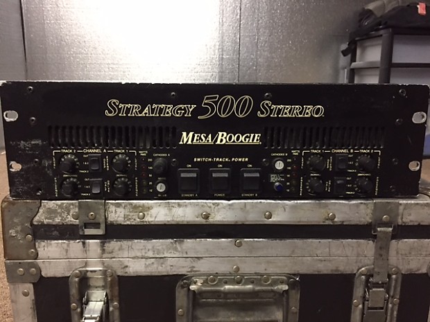 Mesa Boogie Strategy 500 Power Amp | Reverb