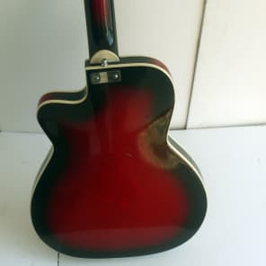 Vintage  RARE Melodija Menges hollow body Jazz guitar archtop 1960 s image 6