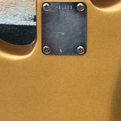 Fender Precision Bass  1957 - rare Gold Top Gold Refin early Raised "A" Polepiece P Bass on a budget ! image 11
