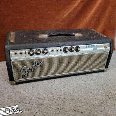 Fender Bassman "Drip Edge" 1968 Original Vintage 50W Tube Amp Head Used