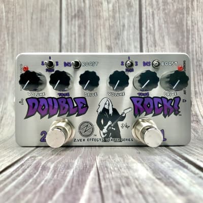 Zvex Double Rock Vexter Dual Distortion Pedal | Reverb