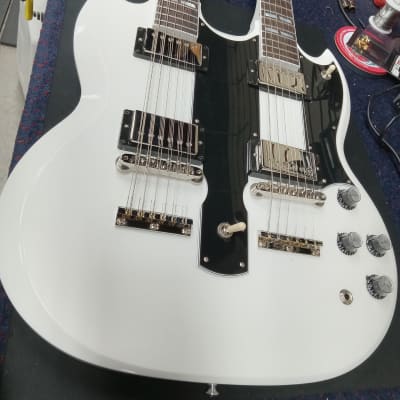 Gibson EDS-1275 Custom Shop in Alpine White image 5