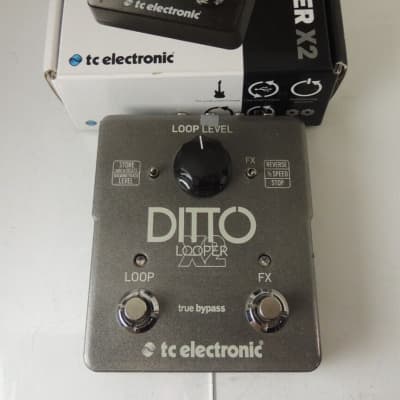 TC Electronics Ditto x2 Looper Effects Pedal Phrase Sampler Free USA Ship for sale