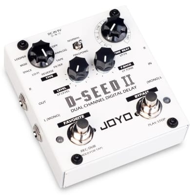 JOYO D-SEED-II Multi Pedal Effect, Stereo Looper Effect & Delay Pedal Effect image 2