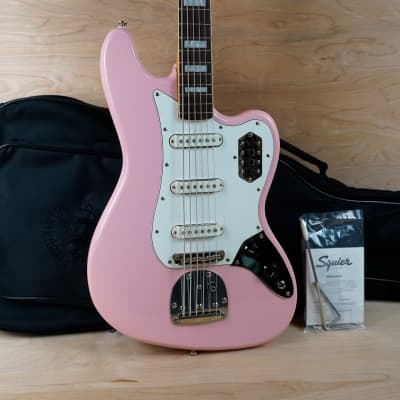Squier Bass Ⅵ FSR Shell Pink Squier Classic Vibe Bass VI Shell Pink w/Matching Headcap