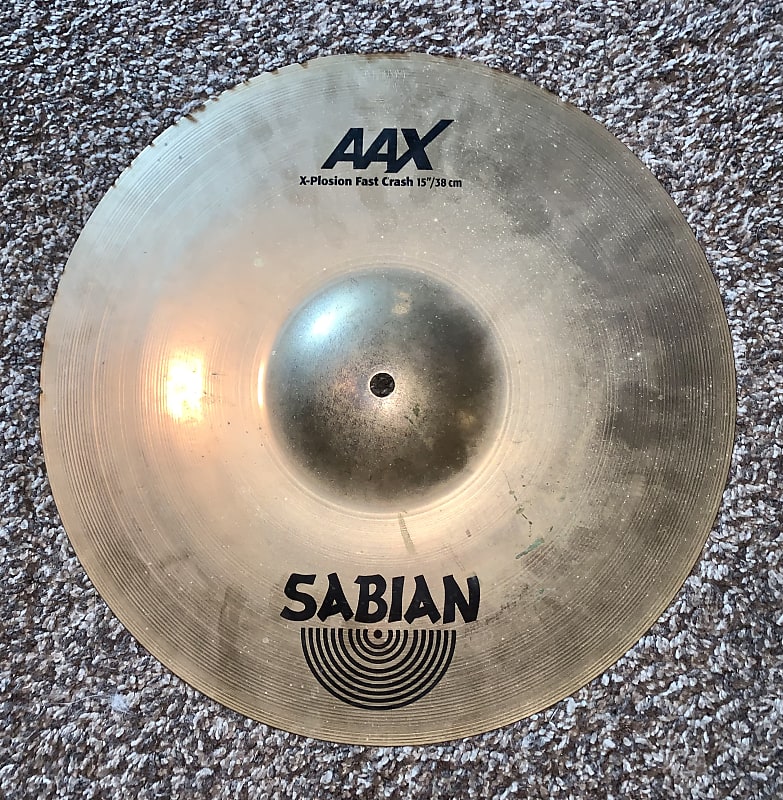 Sabian 15” inch AAX X-Plosion Crash Cymbal 2005 - 2018 image 1