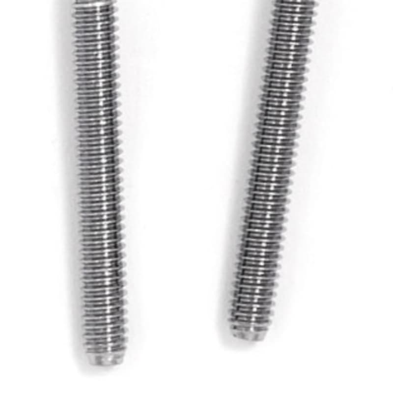 Tension Rods w/ Captured Metal Washers, 90mm 7/32, 12-24 Thread