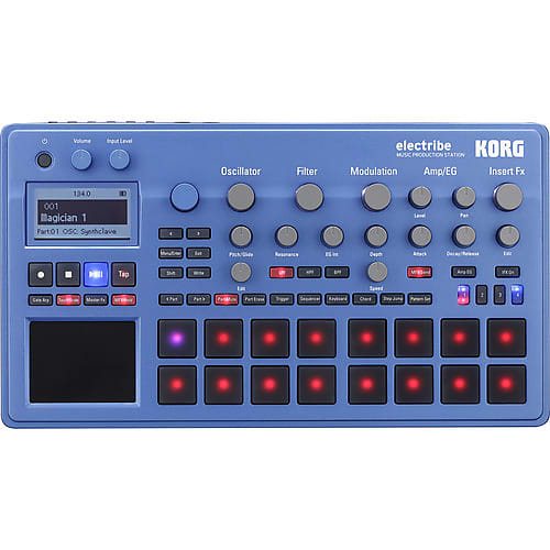 Korg Electribe Music Production Station with V2.0 Software (Blue) image 1