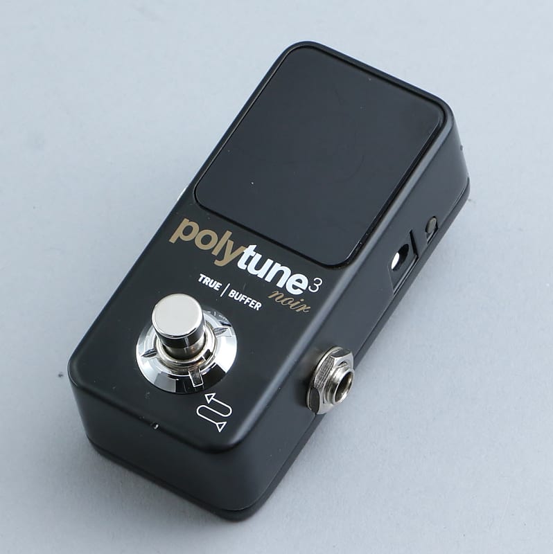 TC Electronic Polytune 3 Mini Noir Tuner Guitar Effects Pedal P