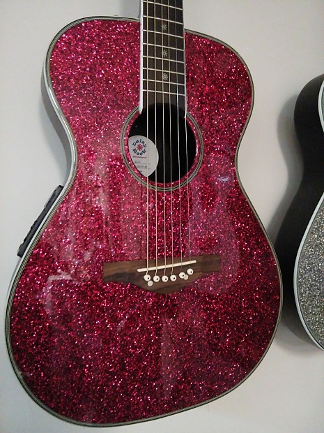 Daisy Rock DR6225 Pixie Concert with Electronics Pink Sparkle image 1