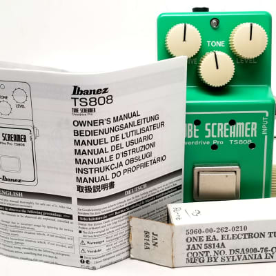 used Peace Hill FX Ibanez TS808 12AU7 Mod Tube Screamer