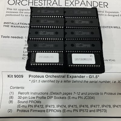 E-MU Systems official upgrade box #9009: Proteus/1 Orchestral Expander update image 3