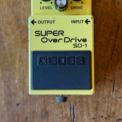 Boss SD-1 Super Overdrive 1981 - 1988 Made In Japan | Reverb