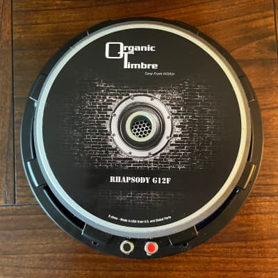 Organic Timbre Rhapsody G12F  - Excellent Condition in Original Box for sale