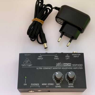 Behringer Micromon MA400 Monitor Headphone Amplifier | Reverb