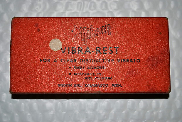 Gibson Vibra-Rest 1950's Nickel Vibrola Vibrato Tremolo image 1