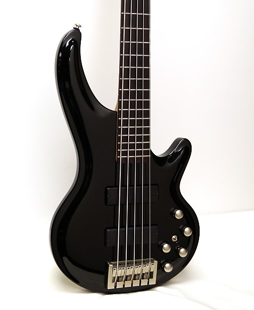 Cort Curbow 52 5-String Electric Bass Guitar - Black | Reverb Canada