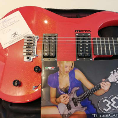 Threeguitars Meta Aluminium/Carbon fiber Guitar (incredible rare guitar) image 3