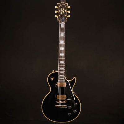 Gibson 1957 Les Paul Custom Reissue, 2 Pickup VOS, Ebony Finish 9lbs 5.4oz image 2