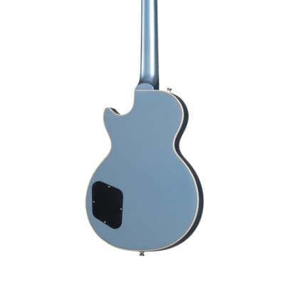 Epiphone Jared James Nichols Signature Blues Power Les Paul Custom Electric Guitar - Aged Pelham Blue-Aged Pelham Blue image 4