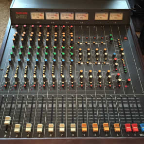 Tascam M-308B mixer 1980's wood panels | Reverb