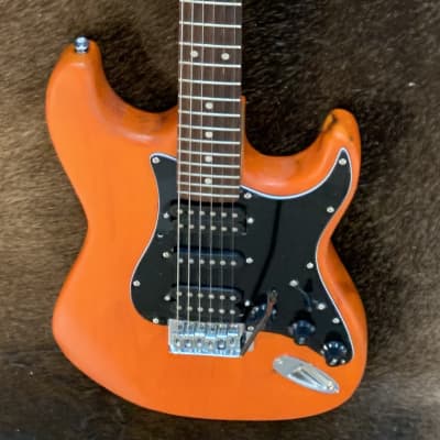 Squier Stratocaster  orange image 3
