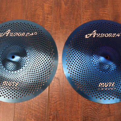 Arborea Blue Low Volume Mute Cymbal Pack image 7