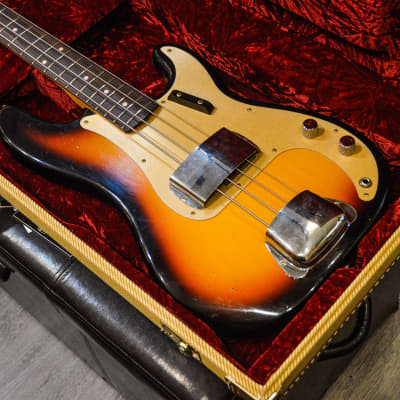 Fender Custom Shop '59 Precision Bass Journeyman Relic - 3-Color Sunburst image 9