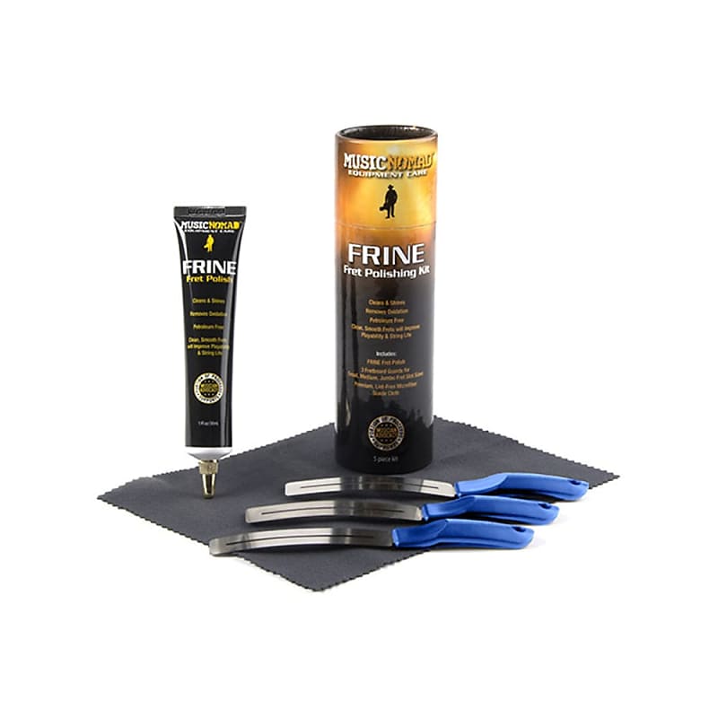 Music Nomad MN124 Frine Fret 5pc Guitar Polishing Kit image 1