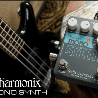 Electro-Harmonix Bass Mono Synth Pedal  New! image 3