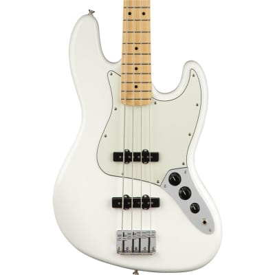 Fender Player Jazz Bass, Maple, ﻿Polar White for sale