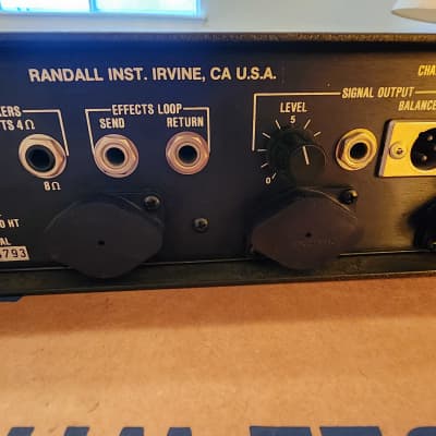 Randall RG 100 HT 1985-1989 - USA California Dimebag Zakk BLS | Reverb