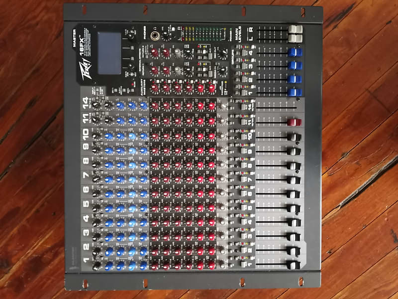 Peavey 16FX 16 Channel Mixer W/USB Digital Interface And Reverb