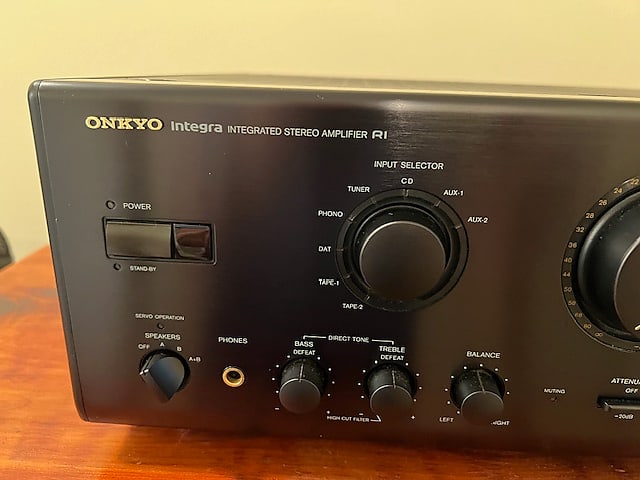 Onkyo Integra Integrated Amplifier R1 A-809 Early 1990s