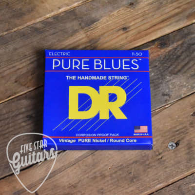 DR Pure Blues PHR-11 Electric Guitar Strings image 2