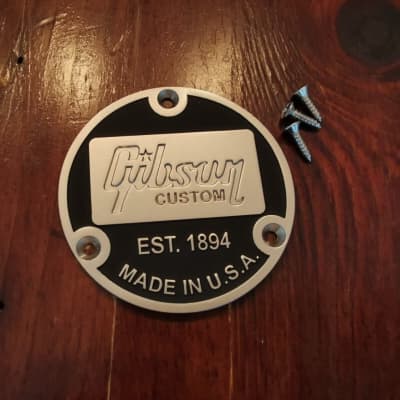 Authentic Gibson Les Paul Toggle cover plate | Reverb