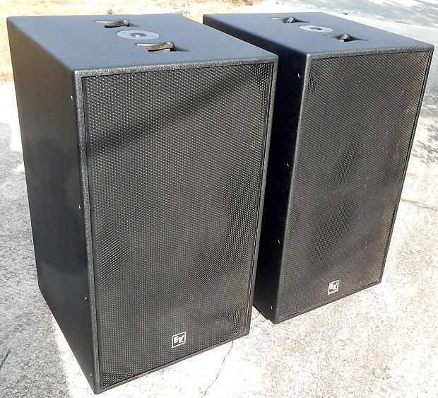 ElectroVoice QRX218S dual EVX180B 18" subwoofer portble Reverb
