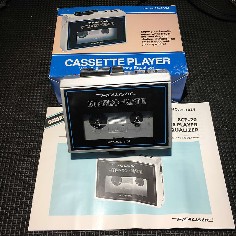 Optimus SCP-88 Portable Cassette Player (B-Grade)