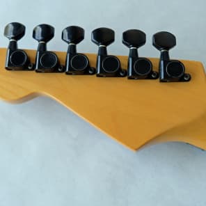 1986 Tokai Custom Edition Stratocaster neck.  Rosewood fingerboard with Gotoh-style tuners image 4