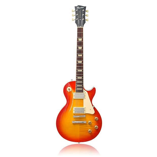 ■Bacchus Les Paul Standard BLP-FMH/R STB Bacchus Universeシリーズ エレキギターBLP-FMH/R STB新品在庫