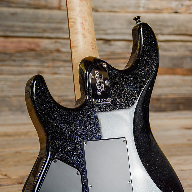 Music Man Steve Lukather 'The Luke' Black Sparkle USED (s000