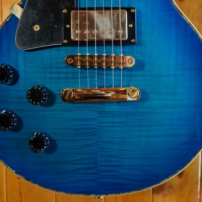 AIO SC77  *Left-Handed Electric Guitar - Blue Burst image 8