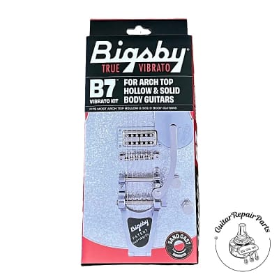 Bigsby B7 Vibrato Tailpiece Kit 0868013005 - Polished Aluminum for sale
