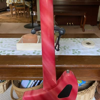 Rare Washburn Custom 'Custom' Shop Factory Gloss Finish/ Red & Pink Hues image 11