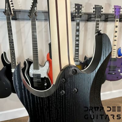 Ibanez Prestige RGR752AHBF 7-String Electric Guitar w/ Case-Weathered Black image 13
