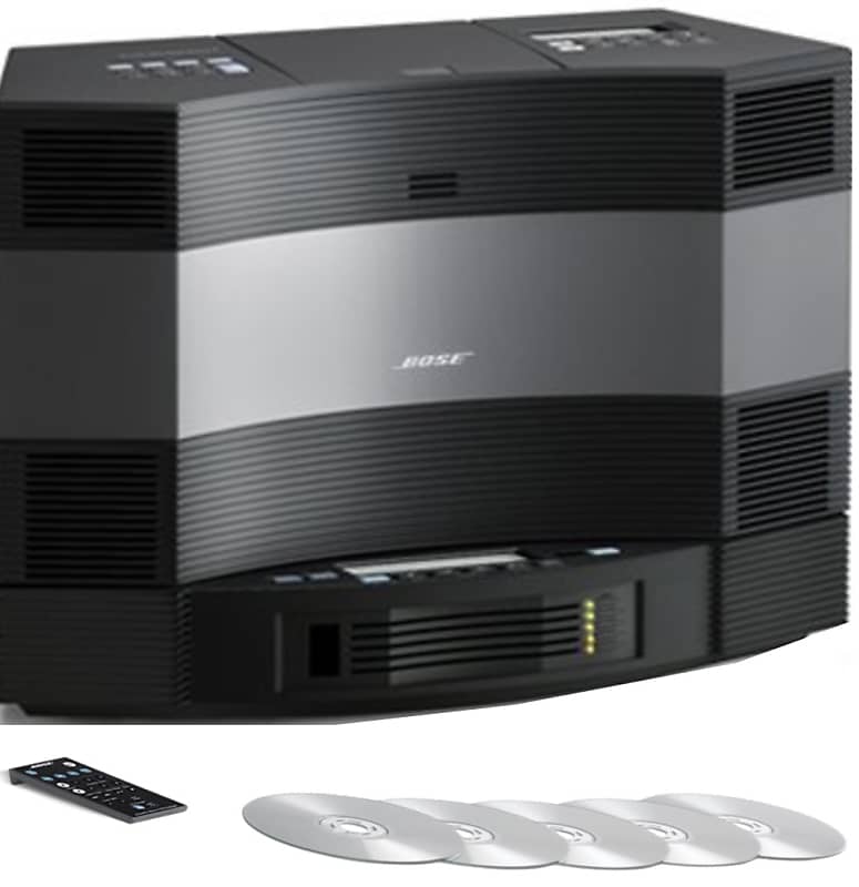 Bose Acoustic Wave Music System II and Wave Multi Disc 5 CD