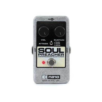 Electro-Harmonix Soul Preacher Nano Compressor/Sustainer, w/BONUS image 2